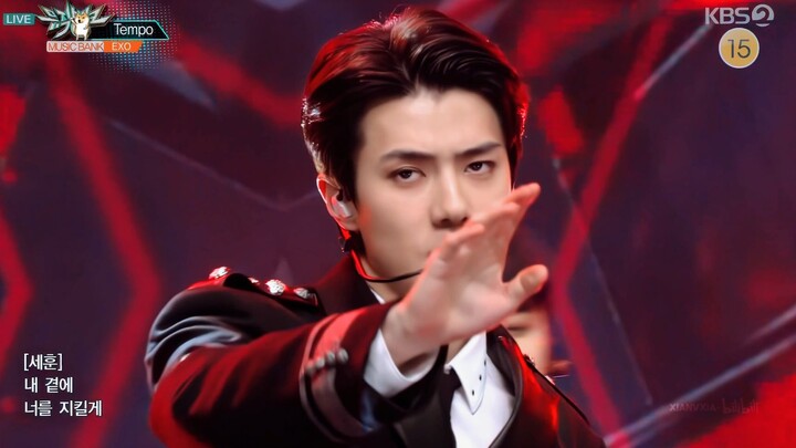 【4K60 frames】EXO - Tempo (181116)