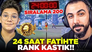 EKİPLE TÜM GÜN BOYUNCA FATİH LİGİNDE RANK KASTIK!! 😱 (200 SIRALAMA) | PUBG MOBILE