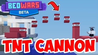 Roblox Bedwars How to Make a WORKING TNT CANNON!