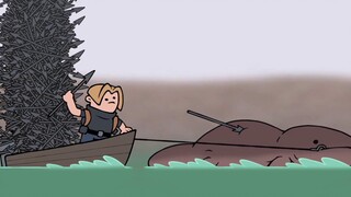 การล้อเลียน Resident Evil 4: เรือพัง—BM Cartoons