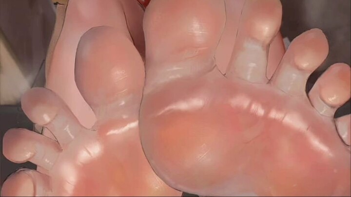 Anime Feet Girl Soles 中国动漫 动漫女孩的腿