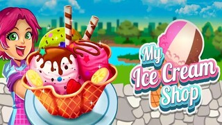 ร้านไอศกรีมของฉัน - เกมทำอาหารคัพเค้กของหวานแช่แข็ง