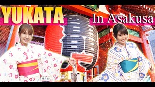 Take A Walk In Yukata (Japanese Traditional Wear) In Asakusa,Tokyo