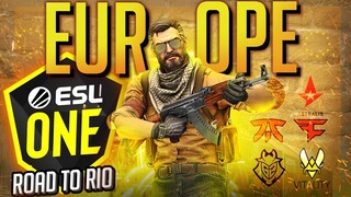 CS:GO - BEST PLAYS OF ESL ONE: ROAD TO RIO - EUROPE!