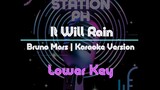 It Will Rain by Bruno Mars (Male Lower Key) | Karaoke Version