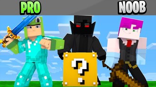 Noob Vs Pro - Lucky Block Boss Challenge!