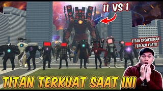 NEW TITAN SPEAKERMAN UPGRADE VS 11 TITAN TERKUAT DI SKIBIDI TOILET! Ternyata Ini Titan Terkuat