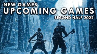 Top 25 NEW Upcoming Games Coming In The Second Half of 2022 [4K 60FPS]