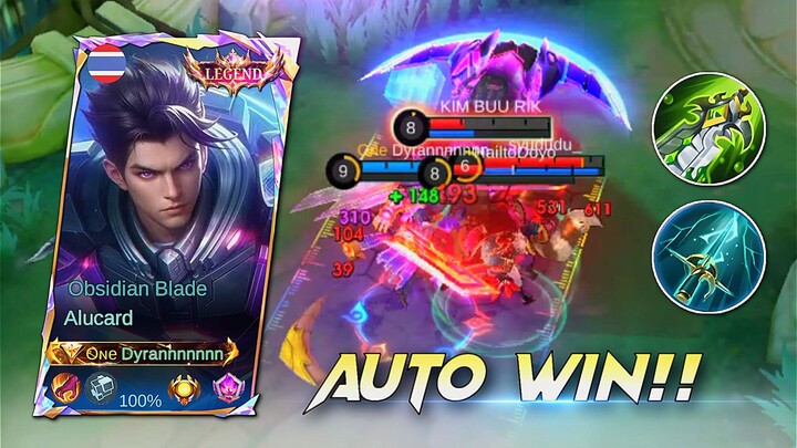BUILD + GAMPLAY ALUCARD AGRESIF MODE | HIGHLIGHT MLBB