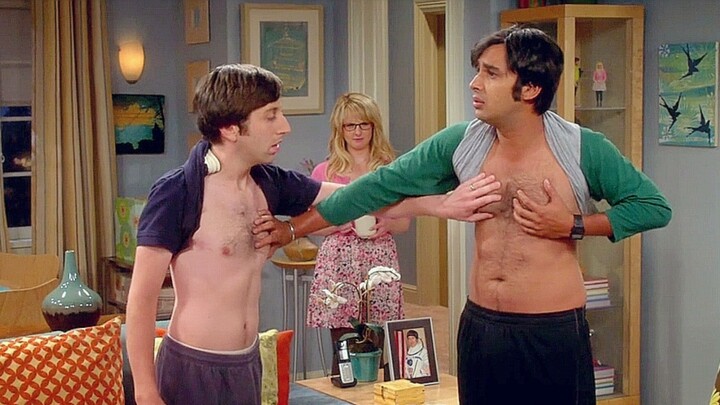 【TBBT】After absorbing estrogen, Hua Zai is too sensitive