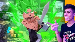 SUPER SAIYAJIN LENDÁRIO 𝗡𝗢 MINECRAFT POCKET EDITION !! DRAGON BALL EVOLUTION GUERRA 𝗘𝗣. 6 ‹ Ine ›