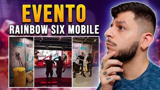 TUDO QUE ROLOU NO EVENTO DO RAINBOW SIX MOBILE