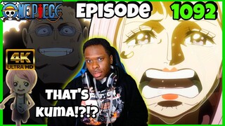 BONNEY'S LAMENTATION! What Happened To Kuma??? - ONE PIECE EPISODE 1092 REACTION!!!