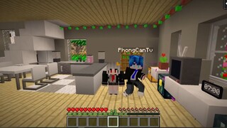 SAMMY THỬ THÁCH 24H XÂY NHÀ SIÊU AN TOÀN CHỐNG BABY IN YELLOW TRONG MINECRAFT