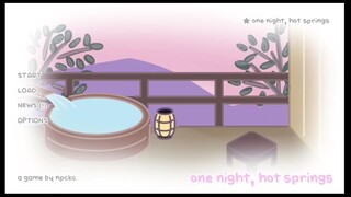 one night, hot springs gameplay