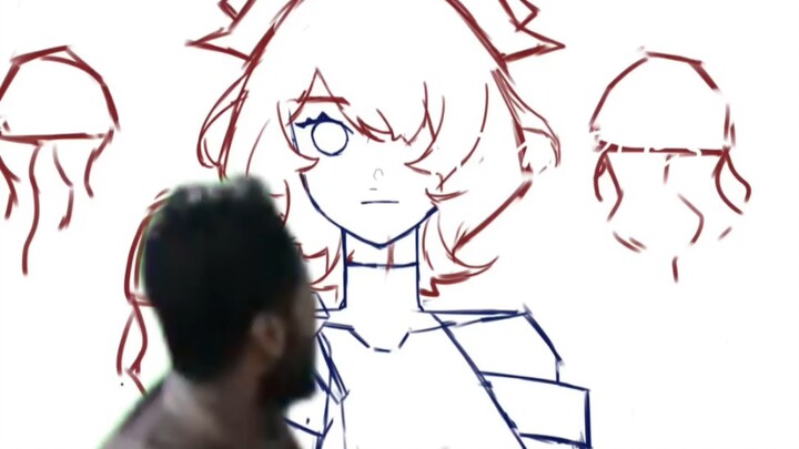 The sketch stage perfectly showcased the trust between me and the client…