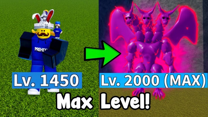 I Reached Max Level 2000! - Blox Fruits Roblox