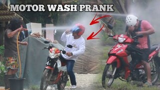 MOTOR CARWASH PRANK GALIT NA GALIT SILA KUYA SA GINAWA KO ???