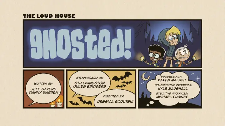 The Loud House , Season 5 , EP 6 , (Ghosted) English