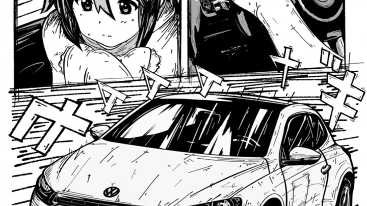 A dream collaboration? K-ON! & Initial D!