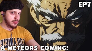 FIRST TIME REACTING TO ONE PUNCH MAN 1x07