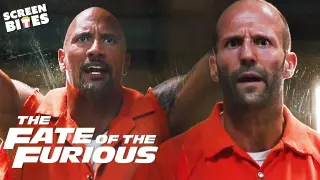 'I Will Beat Your Ass Like A Cherokee Drum'' | The Fate Of The Furious | Screen Bites