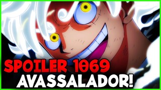 SPOILER 1069 ONE PIECE - NÃO LEIA - LUFFY HUMILHA ROB LUCCI COM GEAR 5 KKKKKKKKKKKKK