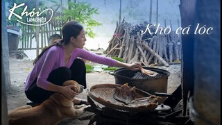 Làm khô Cá Lóc đặc sản miền Tây - Khói Lam Chiều Tập 13 | Dried Snakehead Fish