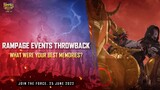 Rampage Events Throwback | Free Fire Official