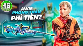 [Free Fire] AS Đau Lòng Quay Skin AWM Phong Thần | AS Mobile