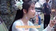 杨紫自己涂腮红,认真塑造角色的杨紫