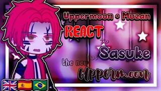 Uppermoon+Muzan React to Sasuke As The New Uppermoon// No part//🇬🇧🇪🇸🇧🇷