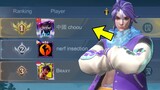 THANK YOU, MOONTON FOR THIS BADGE !! best build top 1 global chou
