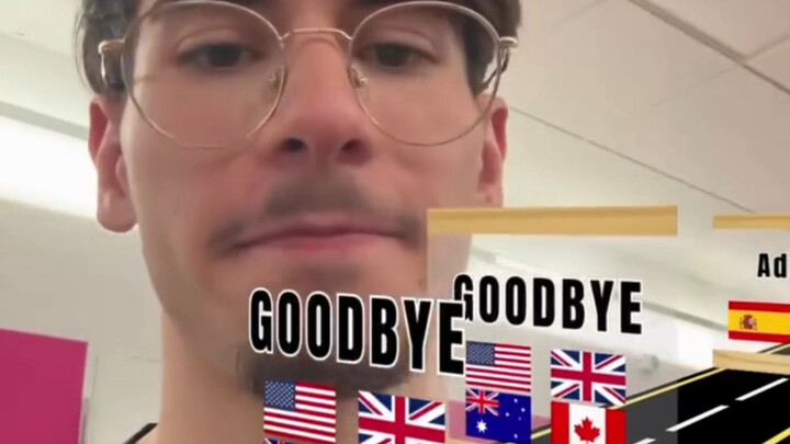 Huo Zai Talks About "Goodbye" in Different Countries