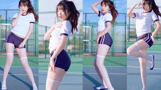 Can c*ess and sexiness really not coexist?! Sexy gymnastics schoolgirl | Extreme vertical screen 