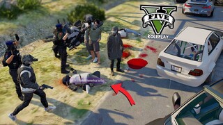 PERANG GANGSTER - TEMAN KITA TERBUNUH !!? GTA V ROLEPLAY