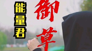 能量君以草为箭，小伙伴转身就跑！
