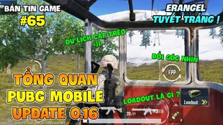 TỔNG QUAN PUBG MOBILE UPDATE 0.16: ĐUA XE BẮN SÚNG, TRƯỢT TUYẾT ERANGEL, ĐỔI GÓC NHÌN NHƯ PUBG PC !