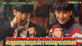PERTARUNGAN BADAS BOCAH INGUSAN MELAWAN PETARUNG NO 1 TERKUAT DISEKOLAH | ONE HIGH SCHOOL HEROES
