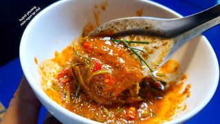 SỐT MUỐI ỚT SIÊU CAY chấm đậu hủ hấp rau răm ngon tuyệt - vegan recipes