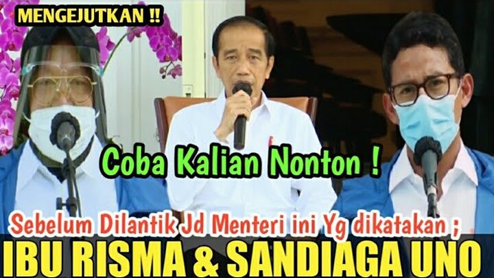 Viral ! Presiden Jokowi Umumkan 6 Calon Menteri Baru Ada Sandiaga Uno Dan Ibu Risma -Afri Sorong