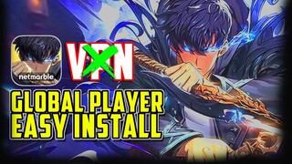 [Global Install] NO VPN Solo leveling Arise (Android) Gameplay