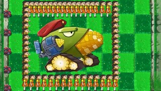 Plant vs Zombies ✔️Cob Cannon + Magnet-shroom  vs 9999 Zombies -- PVZ funny moments  2022 🅿201