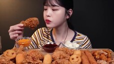 ASMR MUKBANG WITH BOKI CHICKEN