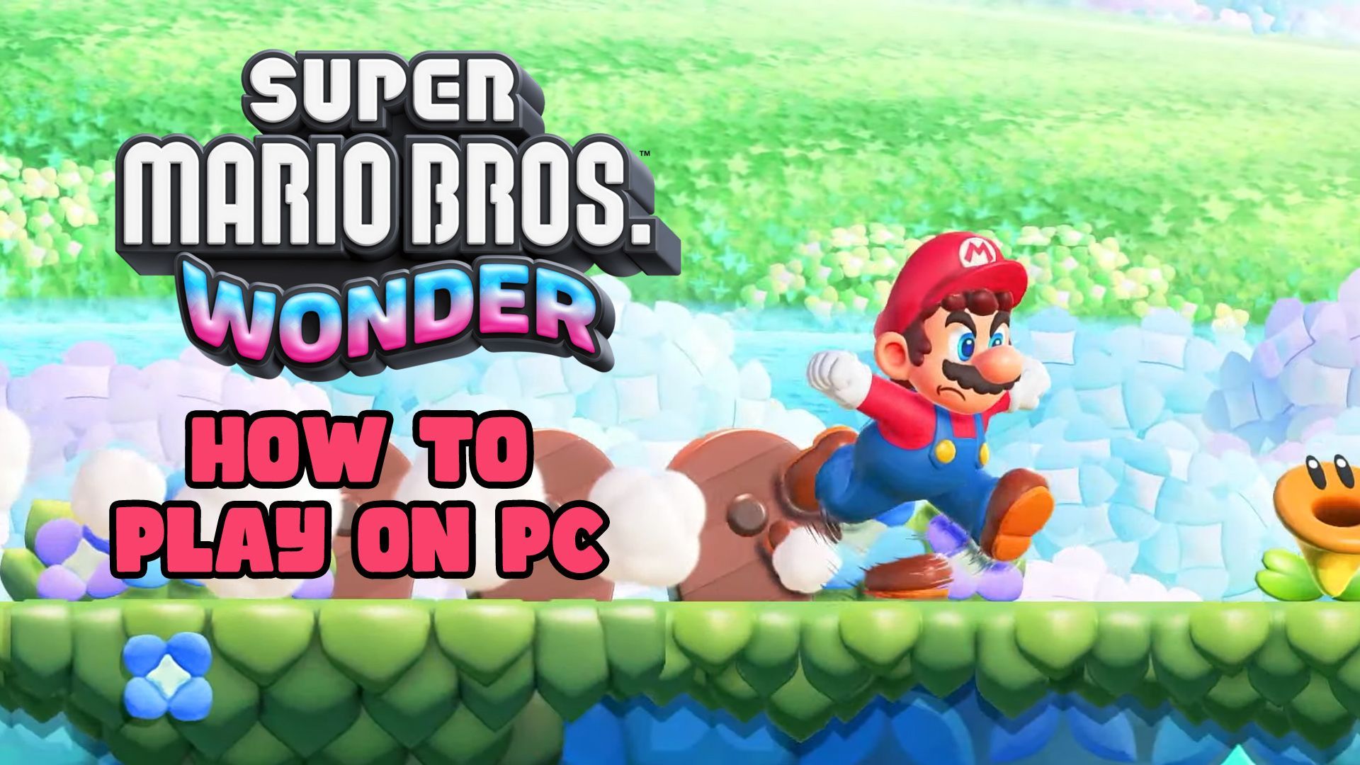 Super Mario Bros. Wonder is already playable on PC thanks to