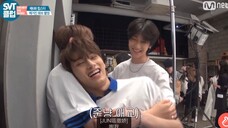 Seventeen婆婆队这么腻腻歪歪呢~Jun喵撒娇真无人能敌哈哈哈~小十七一直这么走下去吧