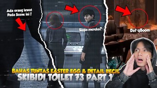 BAHAS EASTER EGG, DETAIL KECIL & PESAN RAHASIA TITAN TV MAN PADA EPISODE 73 PART 1 SKIBIDI TOILET!