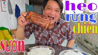 2 mâm cơm và hơn 1kg sườn chiên.Mừng Thánh Ăn Cái Tàu gia nhập team lTâm Chè Vĩnh Long