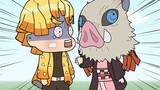 [ Kimetsu no Yaiba ] Nezuko yang diam-diam mengambil tudung babi? ! ! Animasi buatan sendiri
