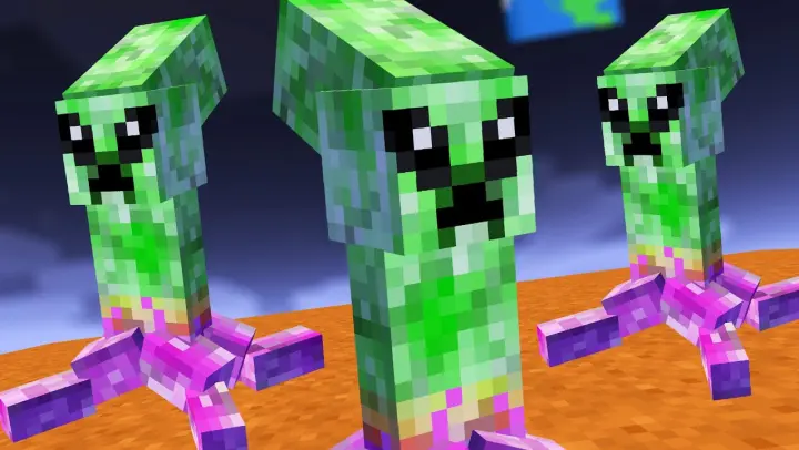 Minecraft Mobs if they were from Mars